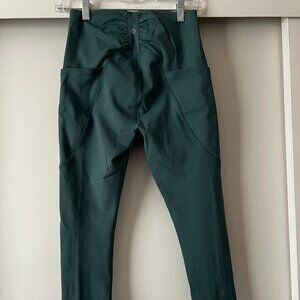 RBX Flow With It Tech Flex Legging S/P green scrunch butt